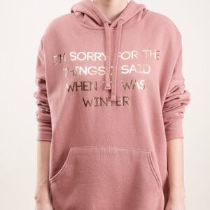 Lê Superbe I’m sorry hoodie size S